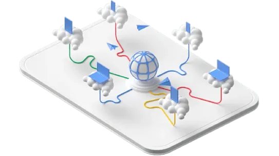 Internet Communication illustration